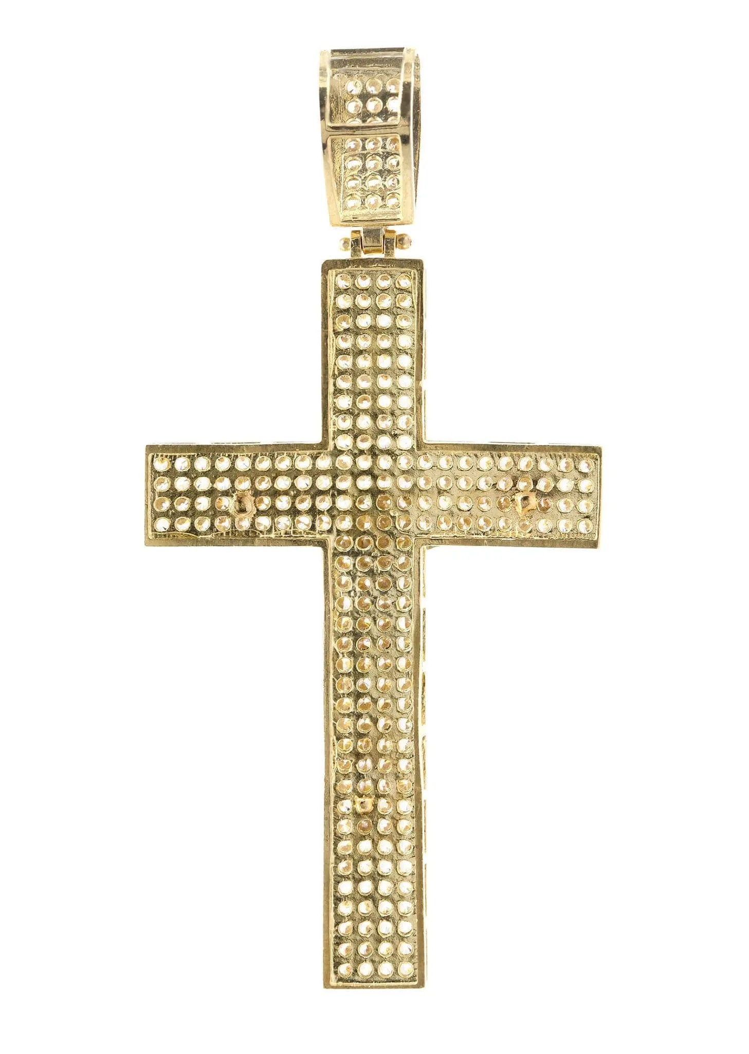 10K Gold Cross / Crucifix Pendant  |  7 Grams