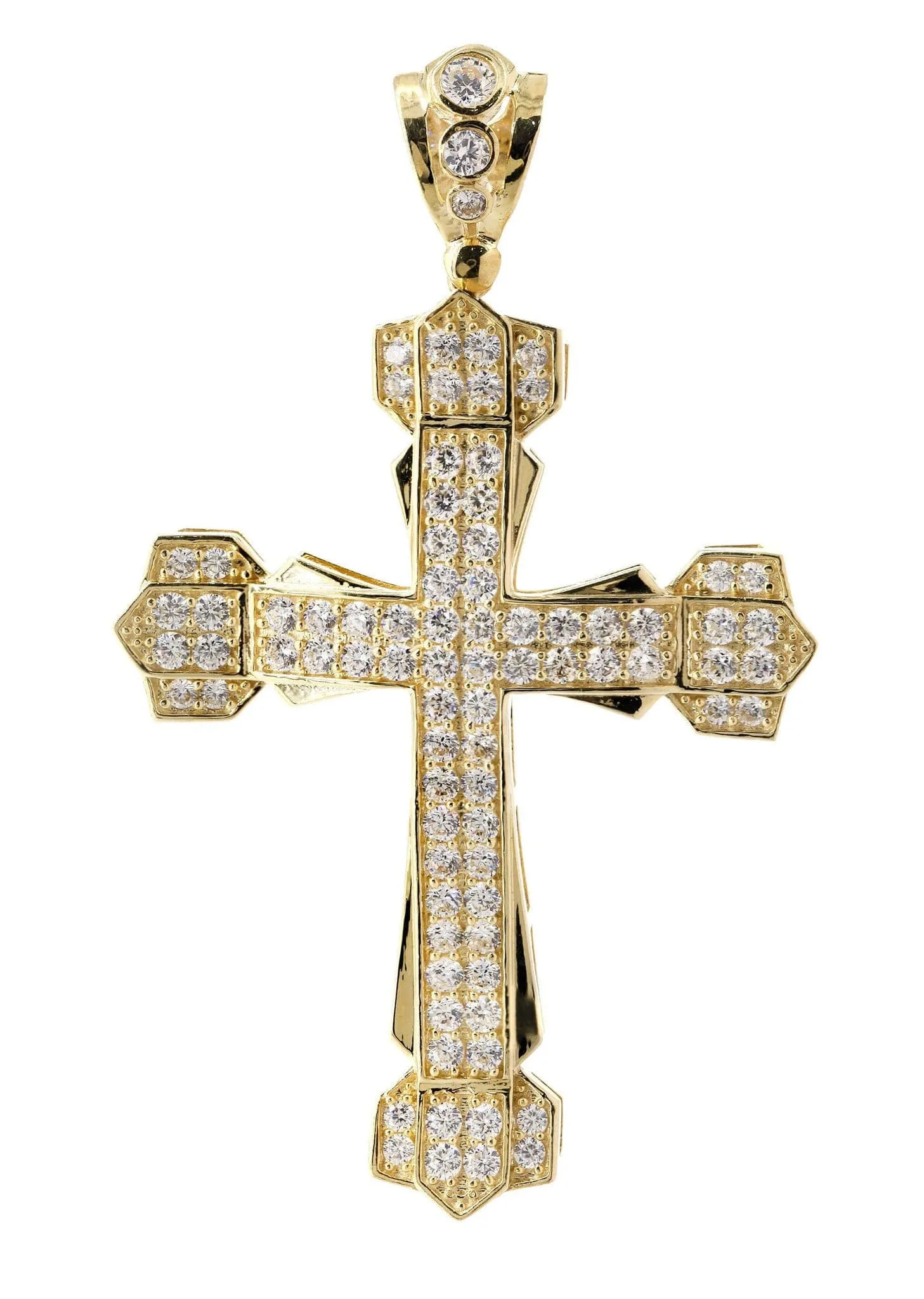 10K Gold Cross Pendant  |  16.7 Grams