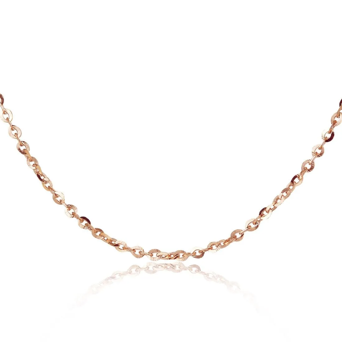 14K Solid Gold Necklace Chain