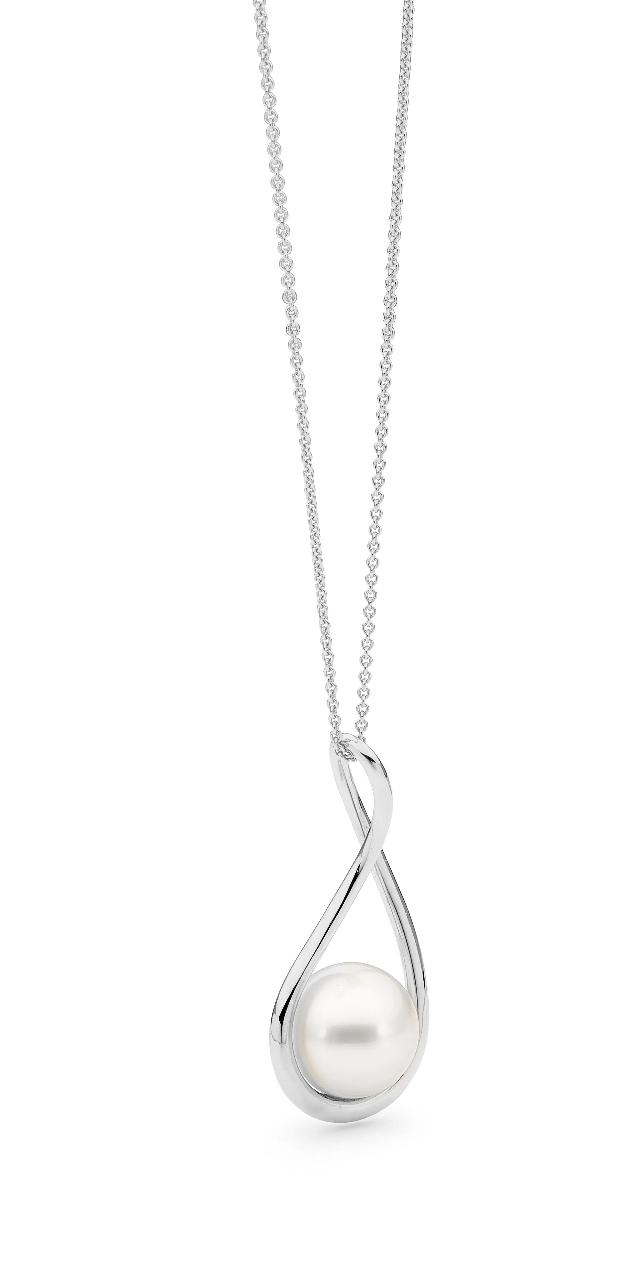 18ct Gold Free-Flow Australian Pearl Pendant