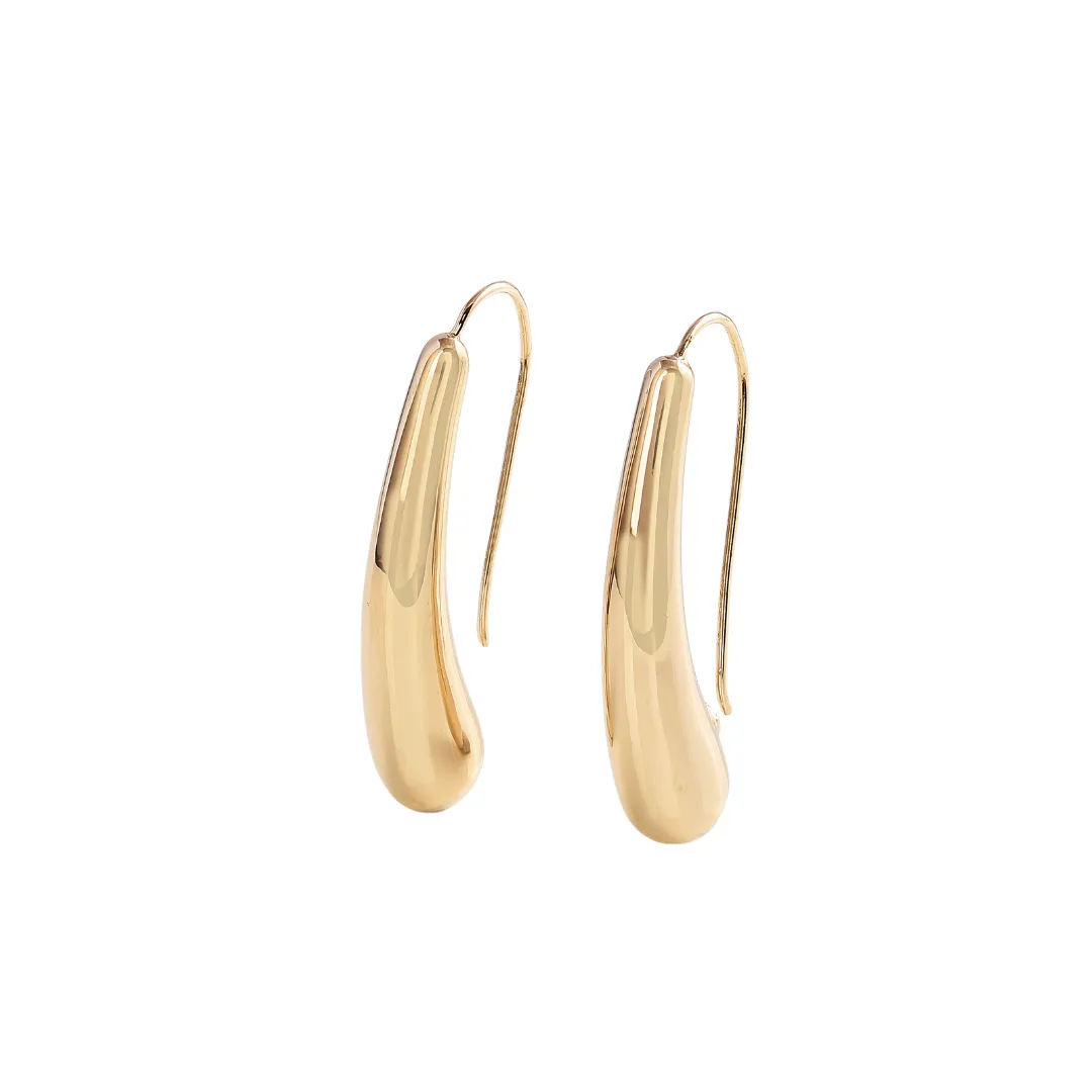 18K Gold Vermeil Drop Earrings