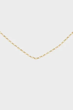 1mm Solid 9ct Faceted Yellow Gold Chain