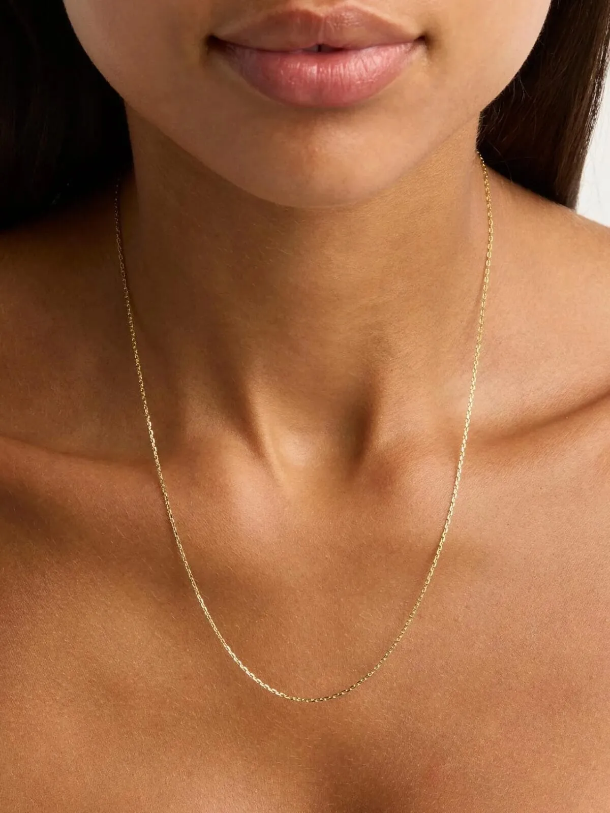 21" Signature Chain Necklace - 18k Gold