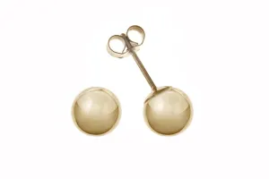 9ct Gold 3 mm Ball Studs