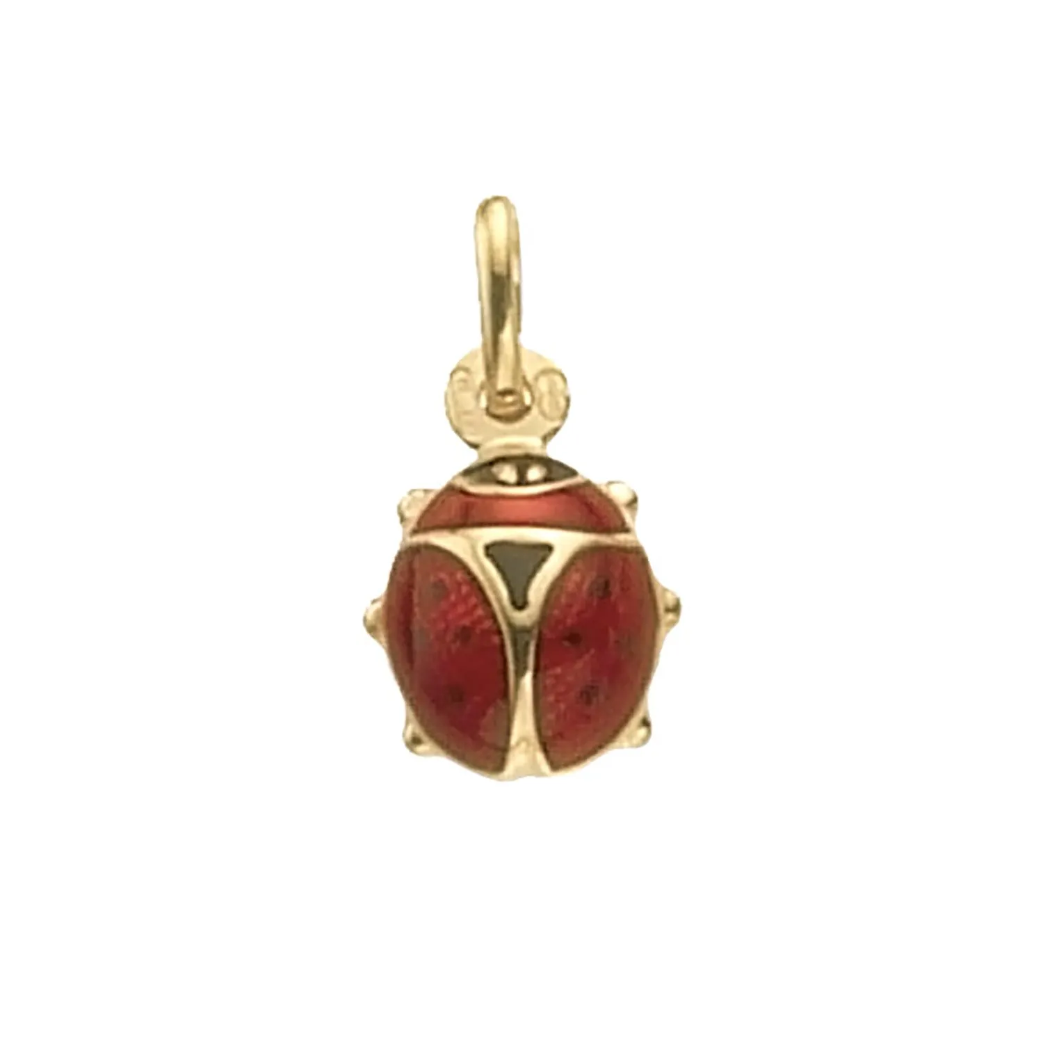 9CT GOLD LADYBIRD PENDANT