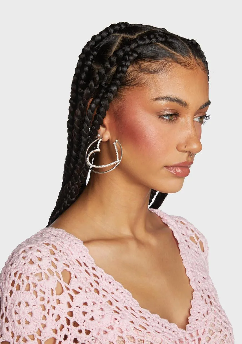 All The Time Hoop Earrings