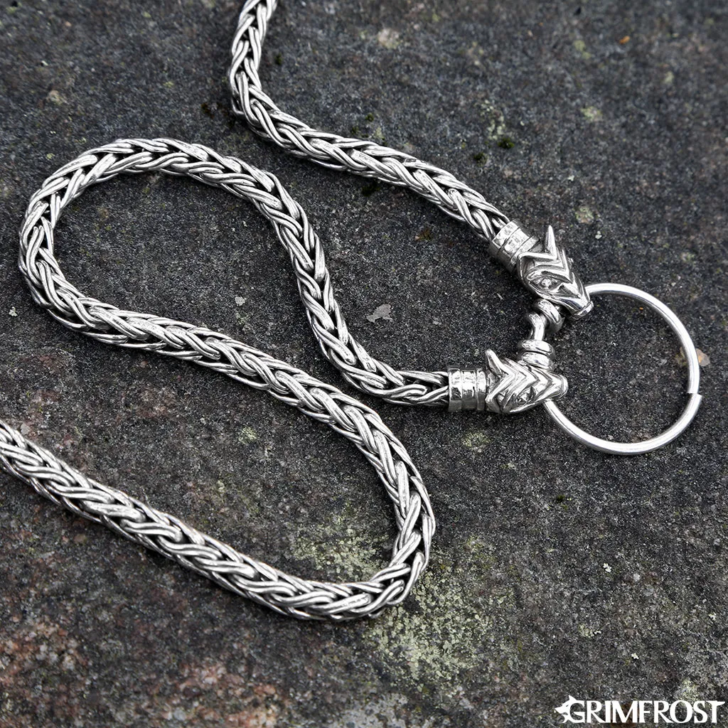 Asgard Wolf Chain, Silver