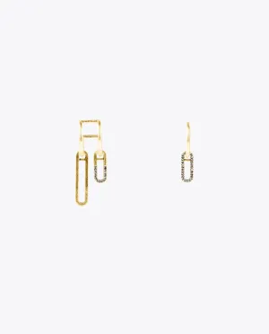 Asymmetric earrings