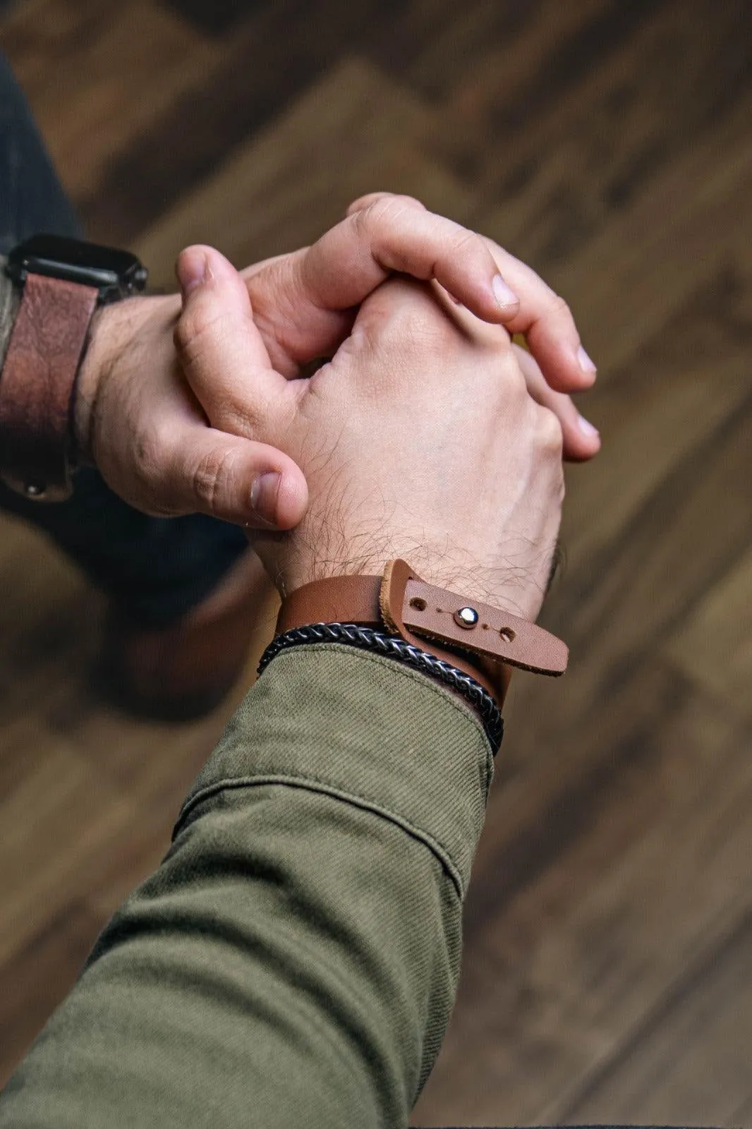 Blaire - SET OF 3 LEATHER BRACELETS