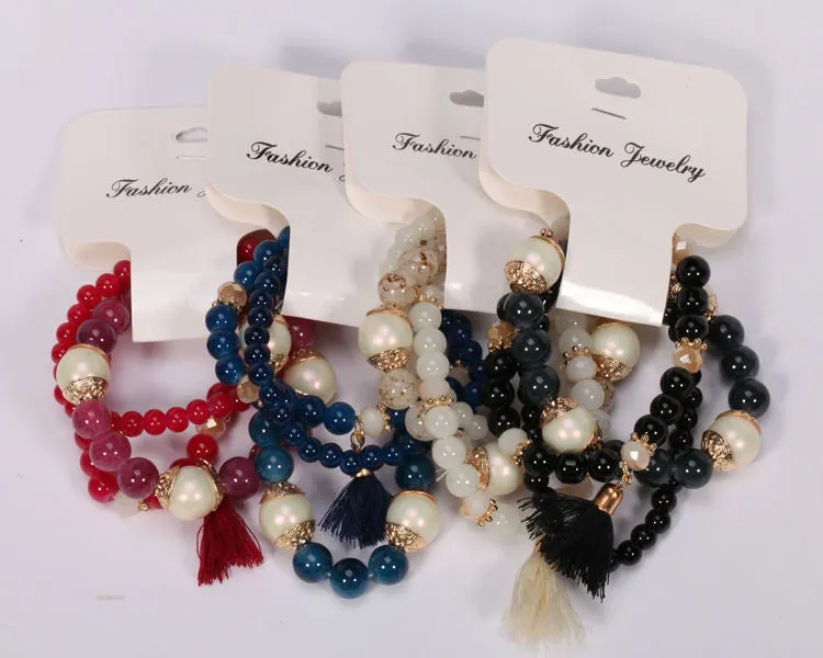 Bracelets For Women Special Offer Top Fashion Summer Style Pulseras High Quality Beads Drawing Process Bracelet Fashion