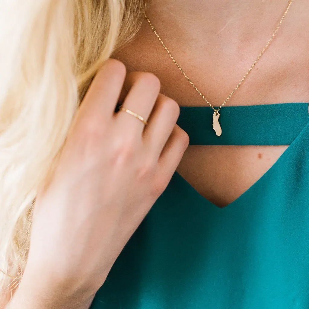 California Cutout Necklace - Final Sale