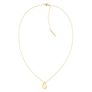 Calvin Klein Jewellery Gold Steel Women's Pendant Necklace - 35000084