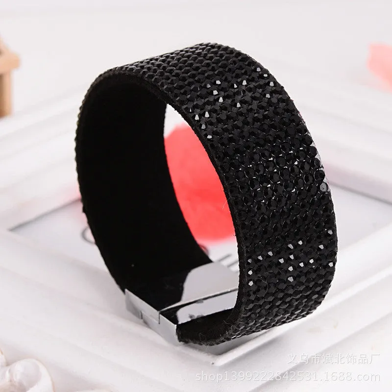 Chain Bracelet Jewelry For Women Crystal Bracelet Wristband women jewelry magnetic buckle