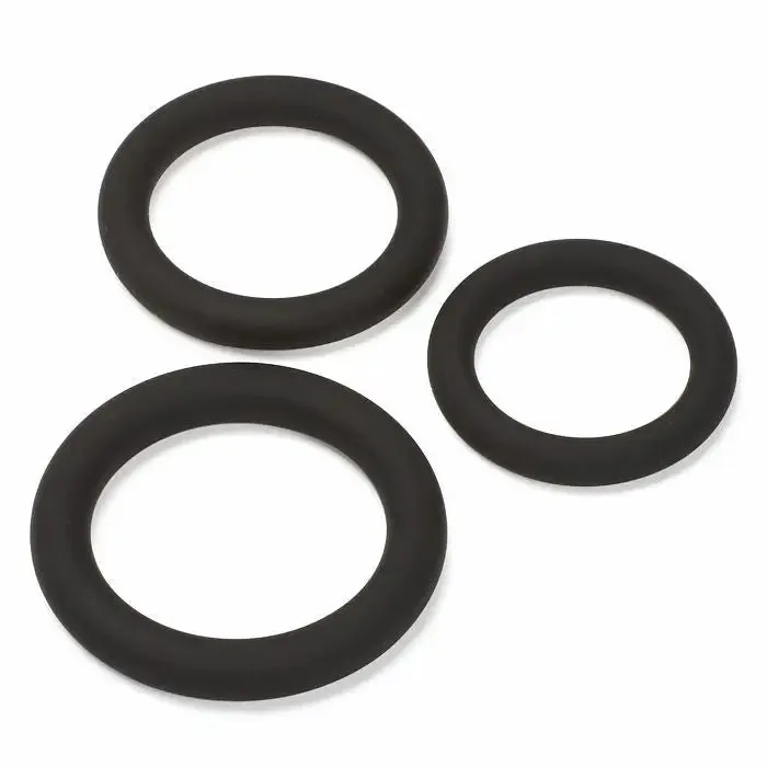 Cloud 9 Pro Sensual 7" Premium Silicone Dong W/ C Rings