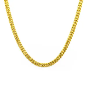 Cuban Link Solid Chain (24K)