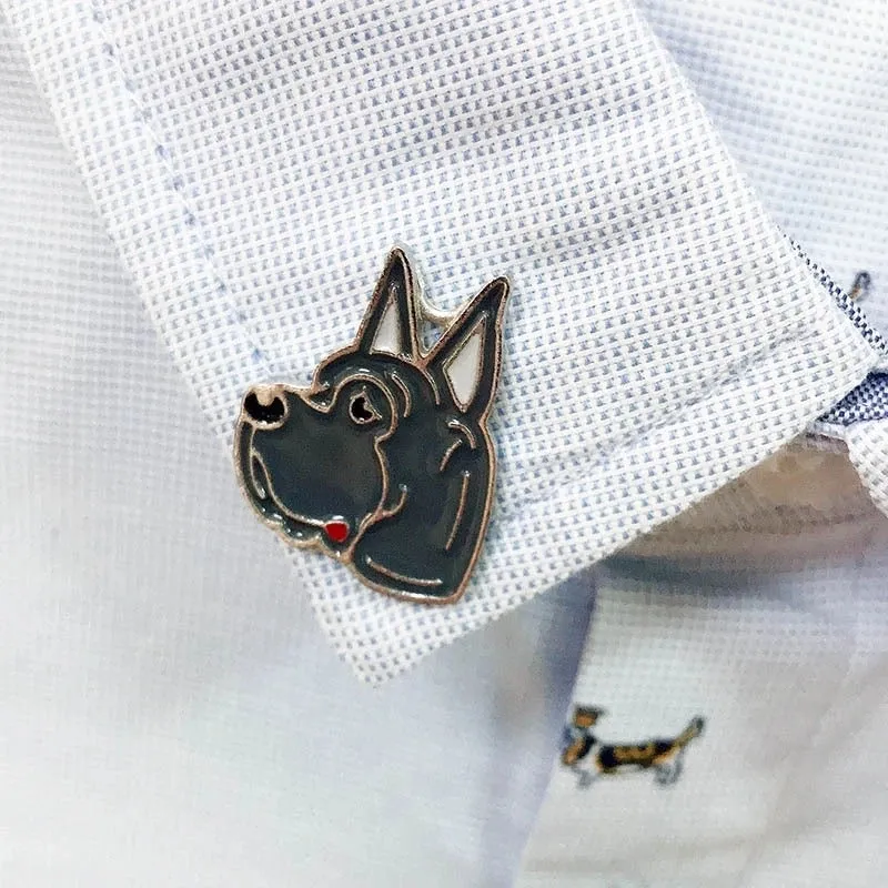 Cute Pin Animal Dog Alloy Enamel Unisex Brooches