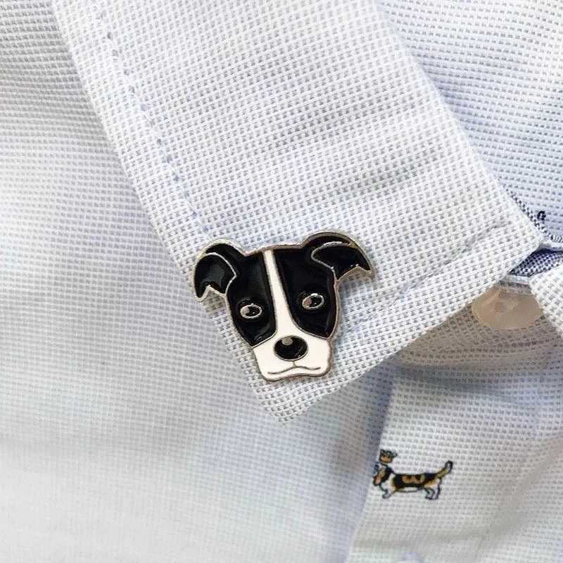 Cute Pin Animal Dog Alloy Enamel Unisex Brooches