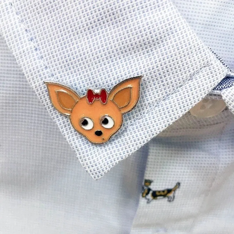 Cute Pin Animal Dog Alloy Enamel Unisex Brooches