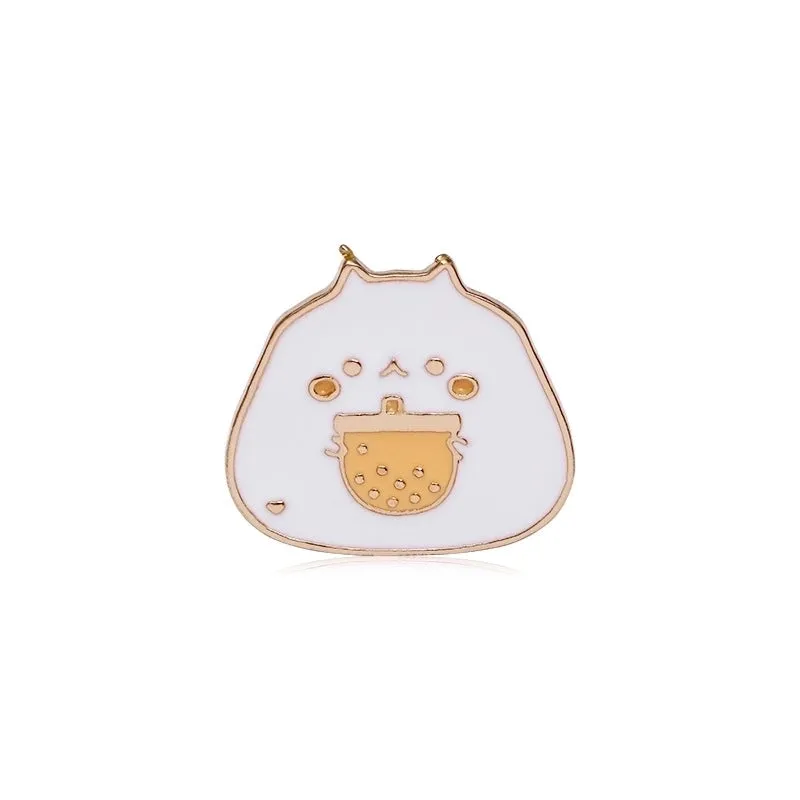 Cute Pin Animal Metal Enamel Unisex Brooches