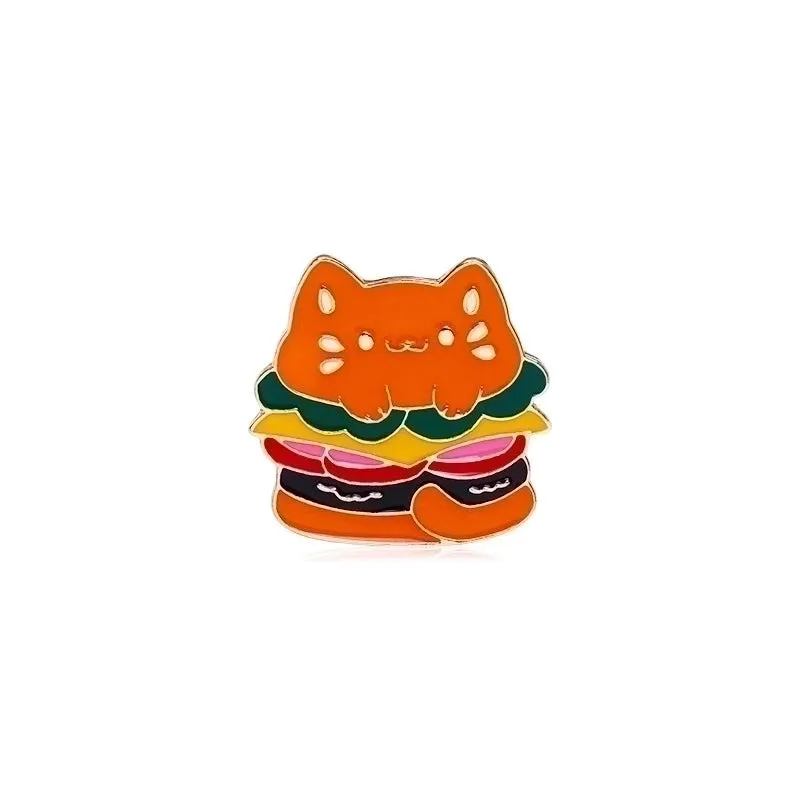 Cute Pin Animal Metal Enamel Unisex Brooches