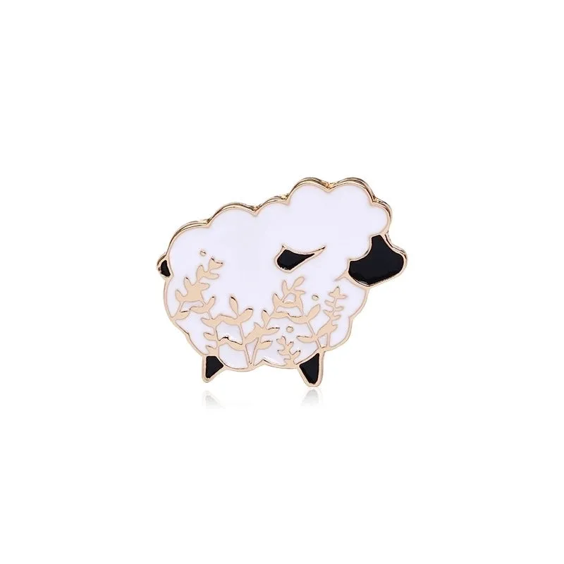 Cute Pin Animal Metal Enamel Unisex Brooches