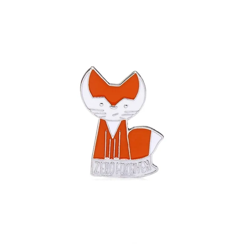 Cute Pin Animal Metal Enamel Unisex Brooches