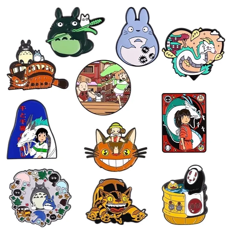 Cute Pin Cartoon Character Alloy Enamel Unisex Brooches