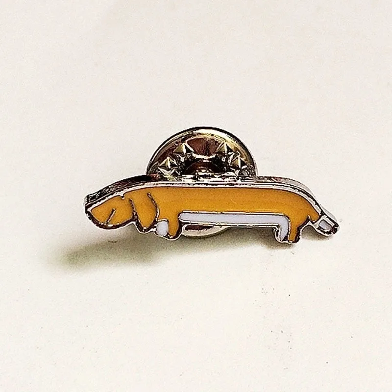 Cute Simple Style Pin Animal Dog Alloy Enamel Unisex Brooches