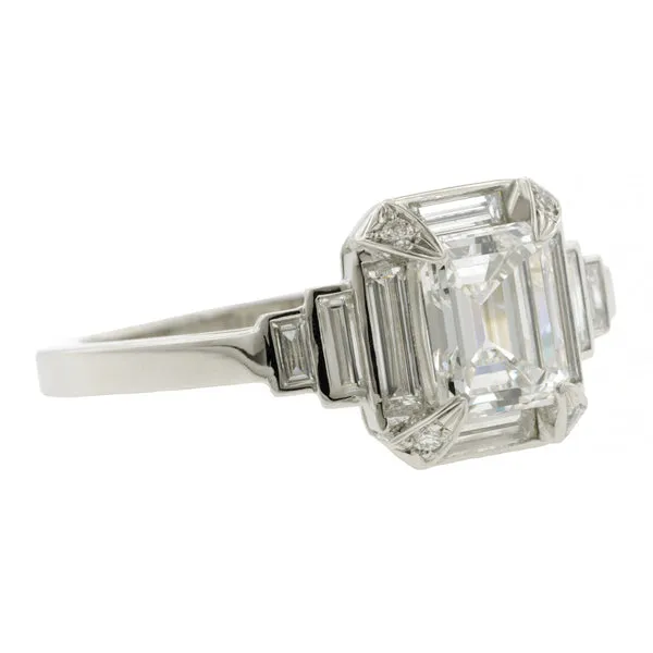 Diamond Engagement Ring, EM 1.06ct