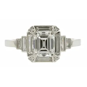 Diamond Engagement Ring, EM 1.06ct