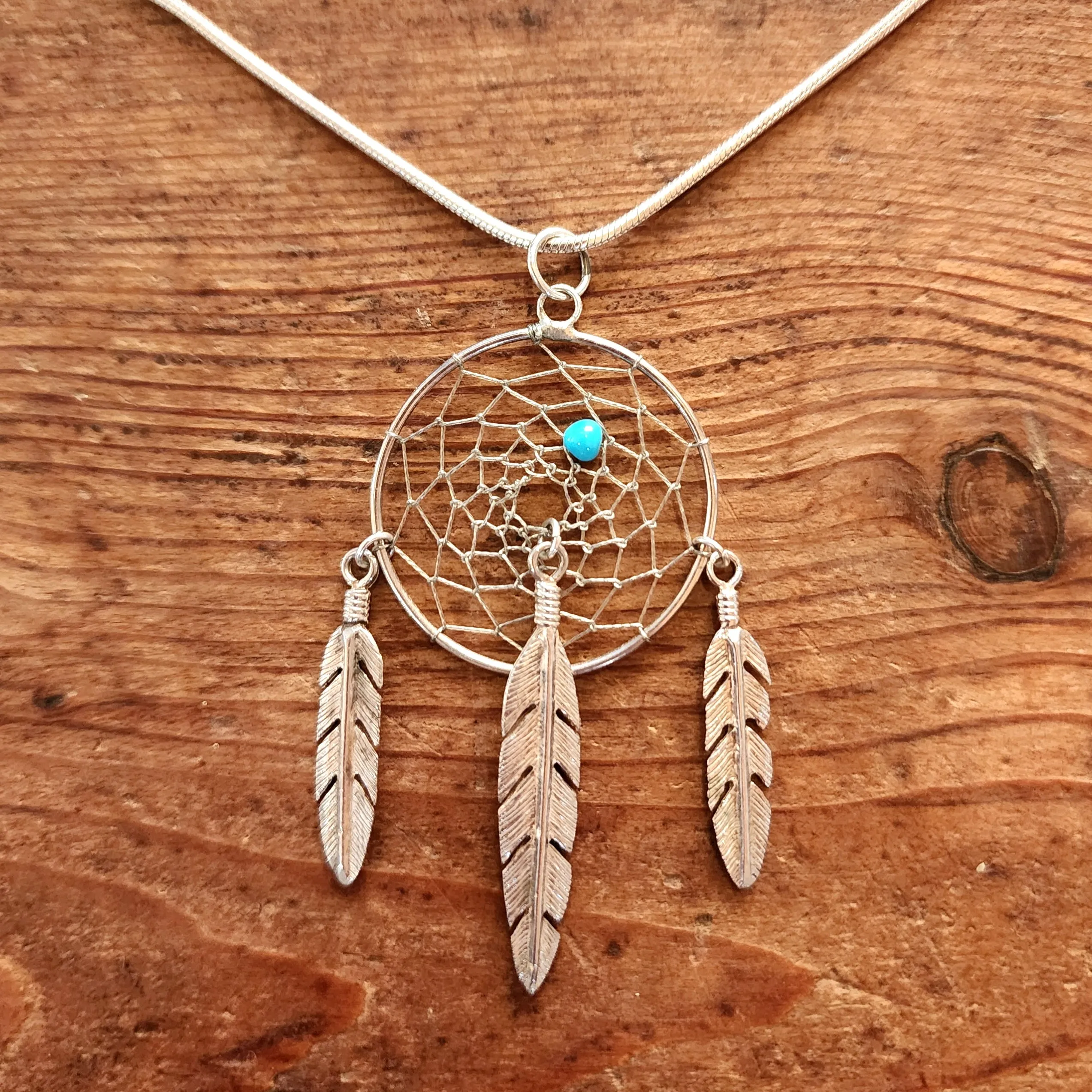 Dreamcatcher Pendant on Chain