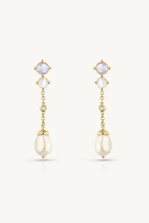 Eloise Gold Drop Earrings