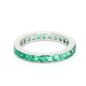 Emerald Eternity Ring