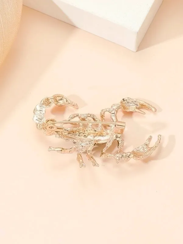 Fashion Scorpion Alloy Enamel Women's Brooches