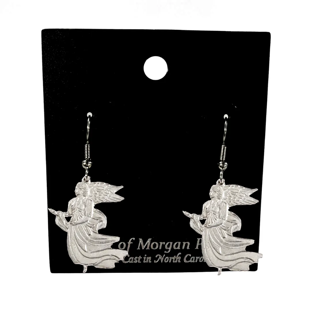 Floating Angel Jewelry Gifts -Floating Angel Pendant - Necklaces - Earrings - Keychain