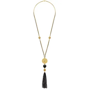 Gold Tassel Necklace