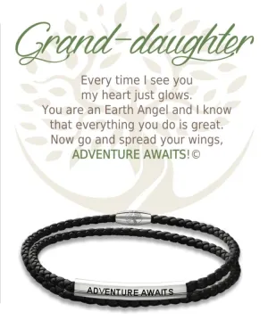 Grand-daughter: Leather Bracelet