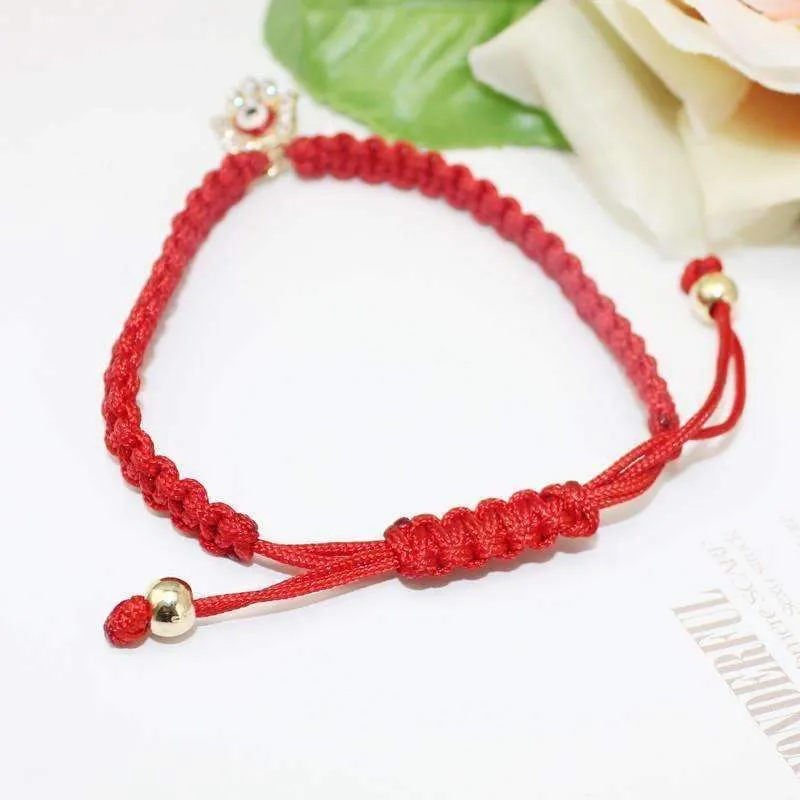 Hamsa Red String Bracelet