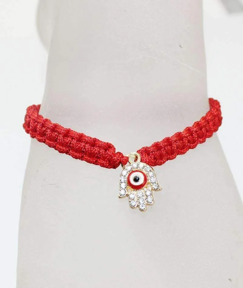 Hamsa Red String Bracelet