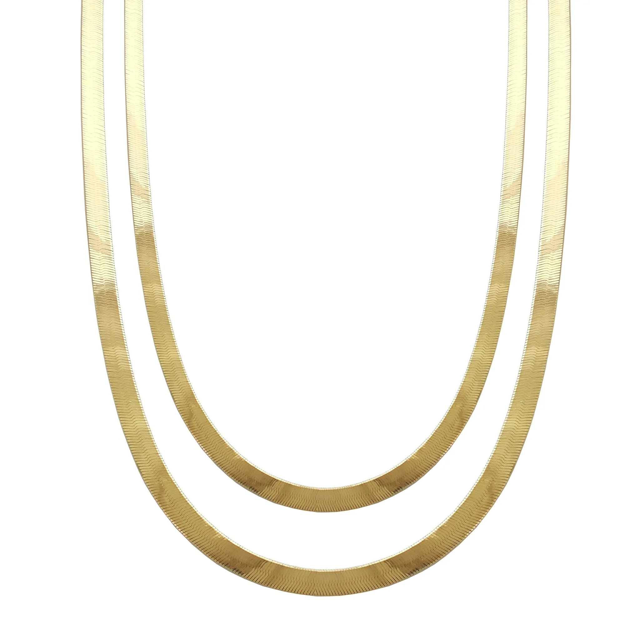 Herringbone Chain (14K)