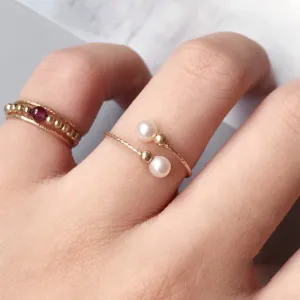 Juliet Handmade Pearl Ring