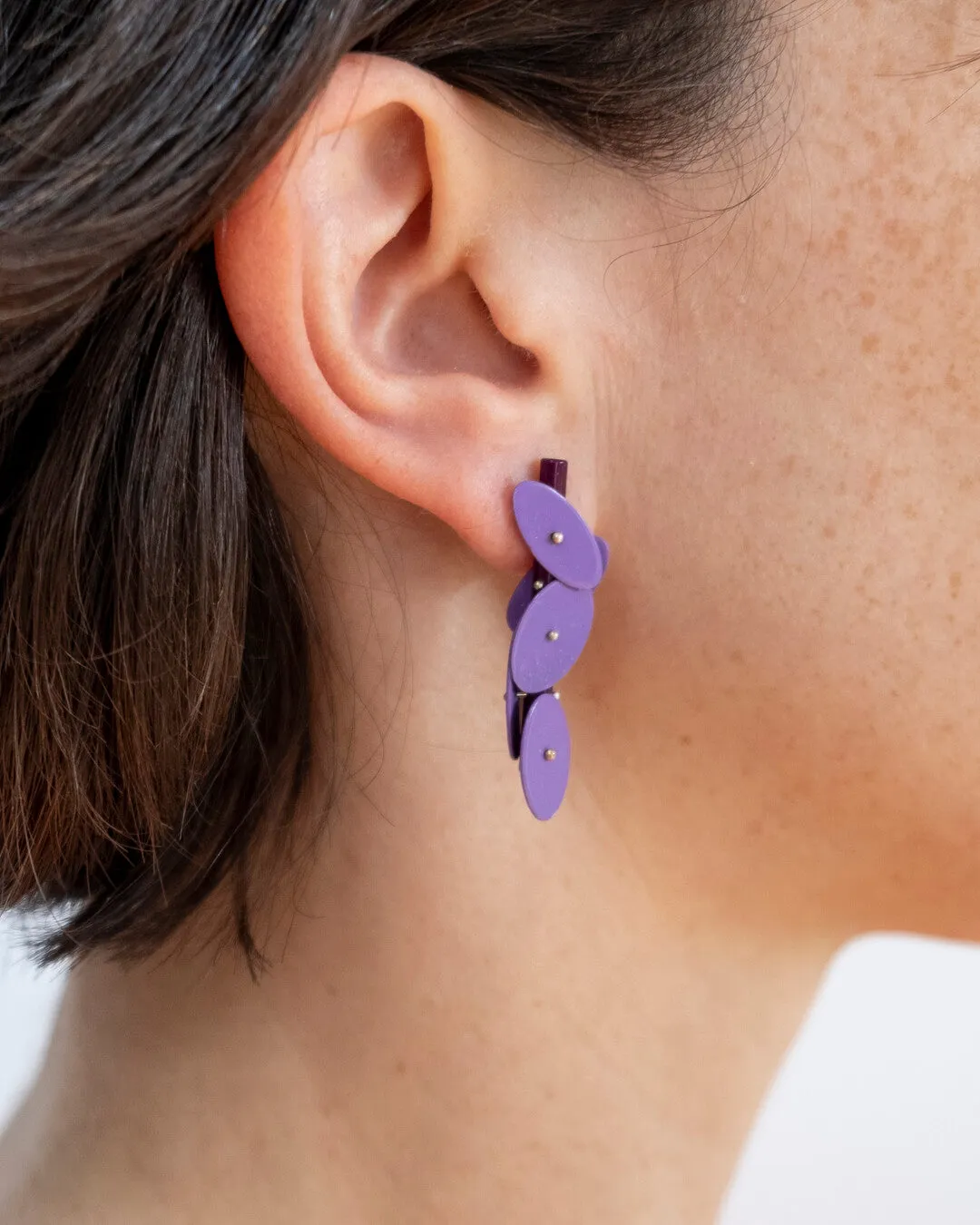 Lavender herbarium Earrings