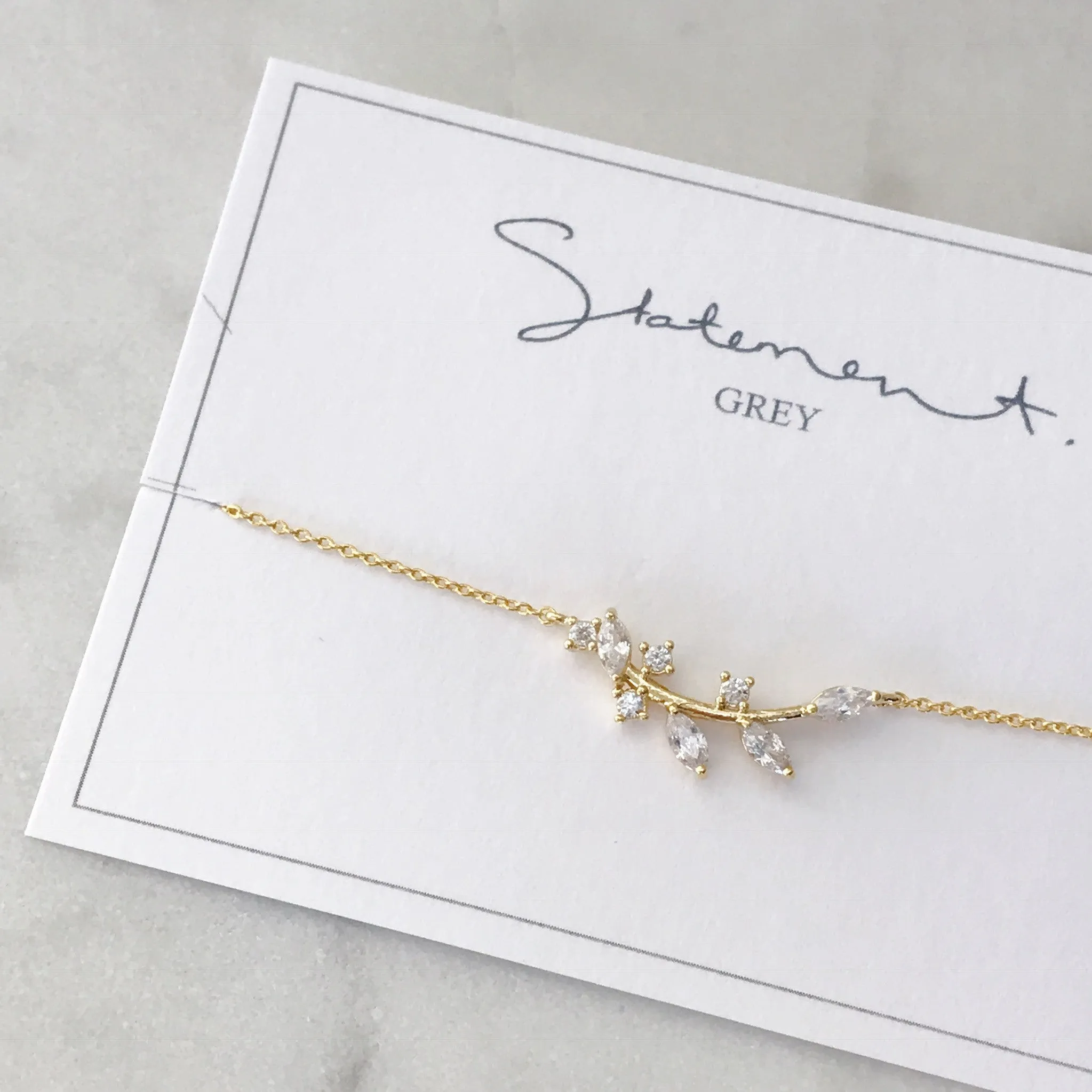 Leaf Branch Necklace