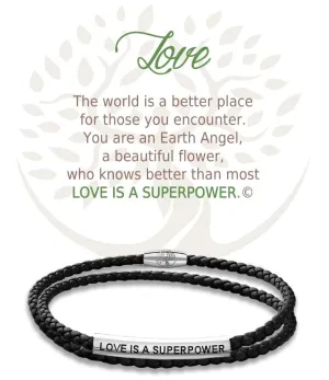 Love: Leather Bracelet