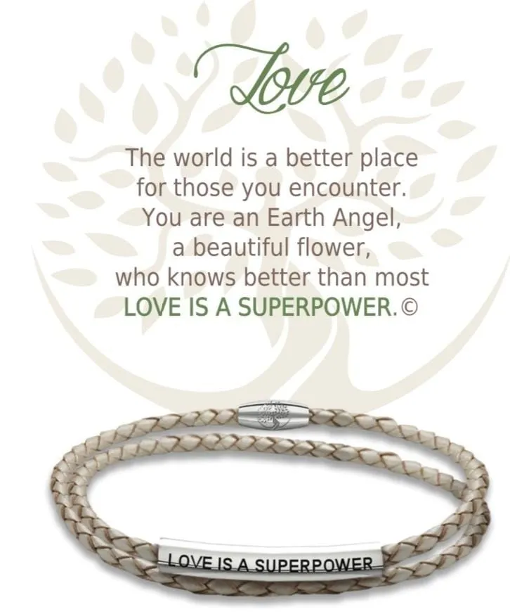 Love: Leather Bracelet