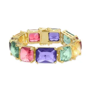 Luxender Multicolor Hydrothermal Quartz Bracelet