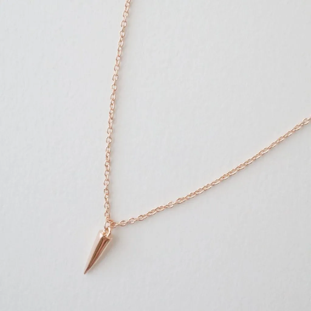 Mini Spike Necklace - Final Sale