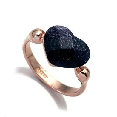 MOONROCY Crystal Heart Shape Ring