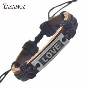 New genuine leather bracelet