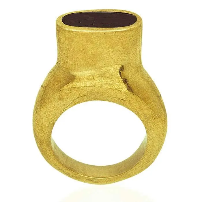 Nysa Brass Ring